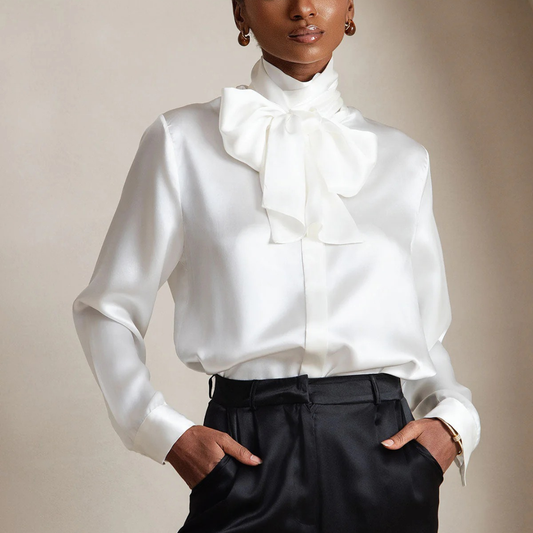 Elena | Blusa Con Lazo