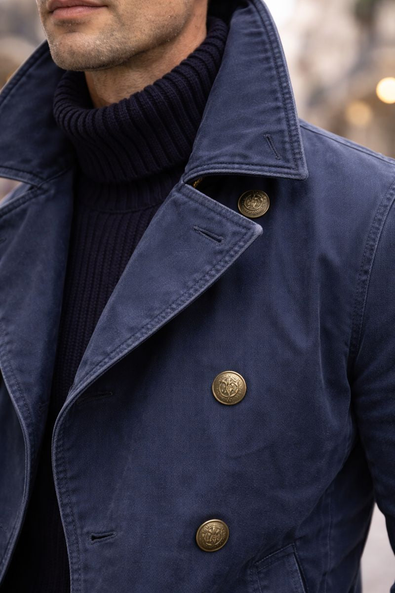 Marlon | Chaqueta Marinera Azul