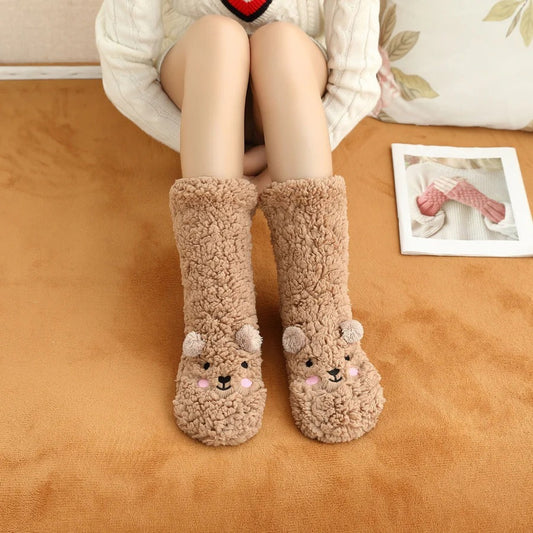Cozy Friends – Calcetines Peluche Antideslizantes