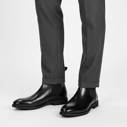 Chelsea Luxe - Bota piel hombre