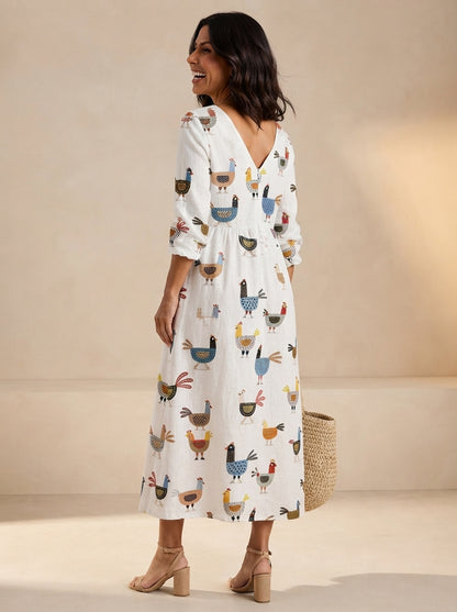 Milagros | Vestido Lino