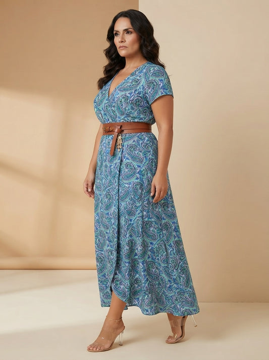 Allegra | Vestido Paisley