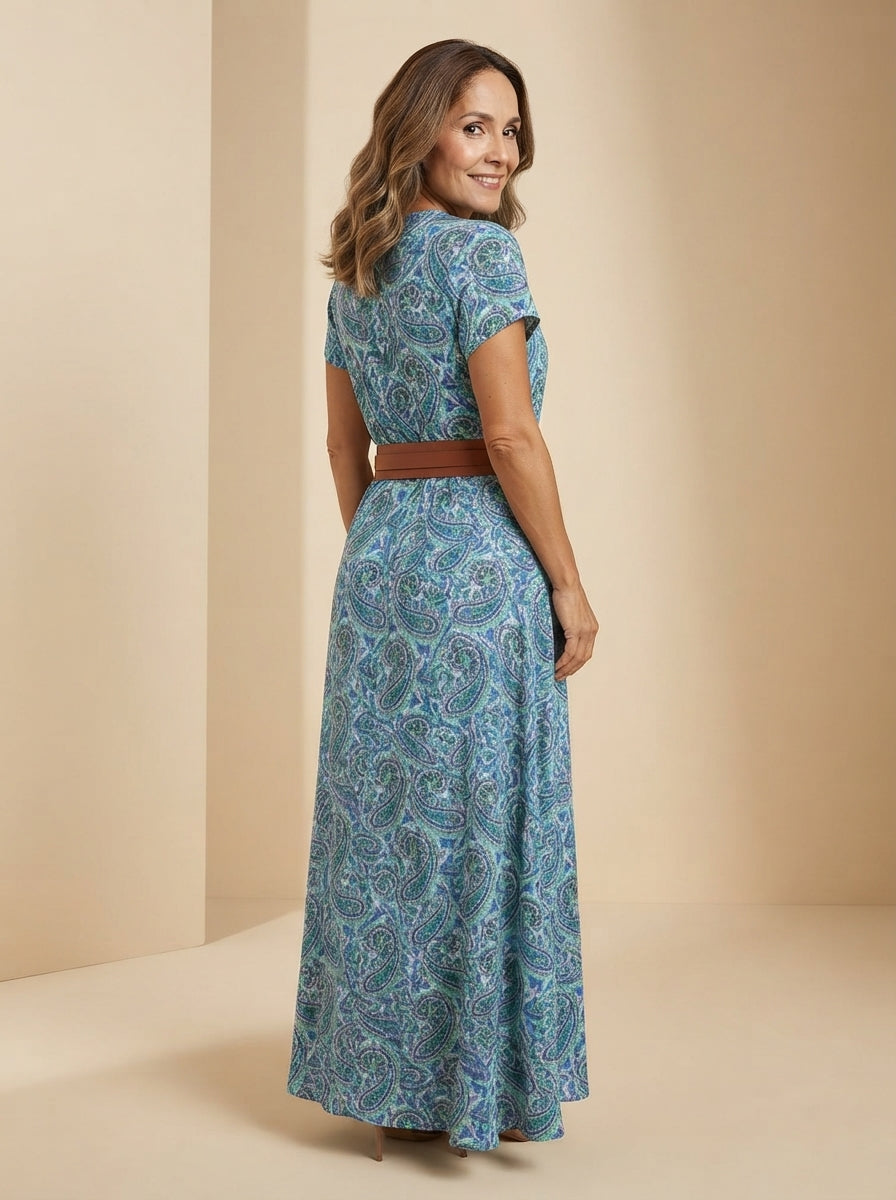 Allegra | Paisley Maxi Dress