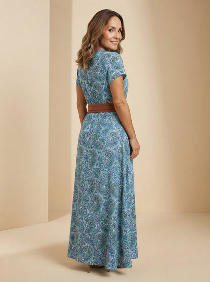 Allegra | Paisley Maxi Dress