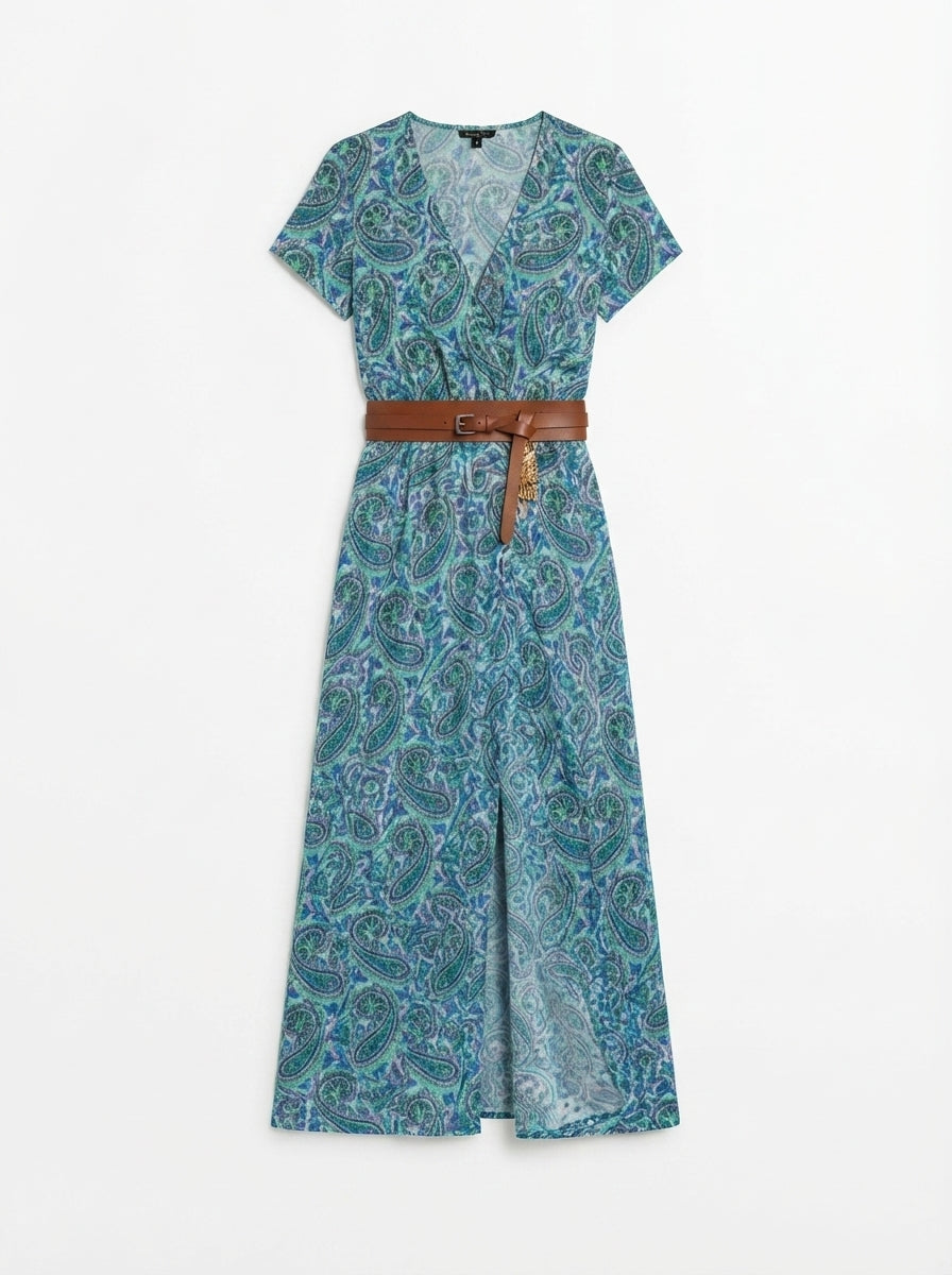 Allegra | Paisley Maxi Dress
