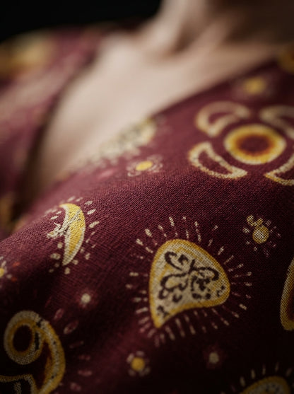 Allegra | Paisley Maxi Dress