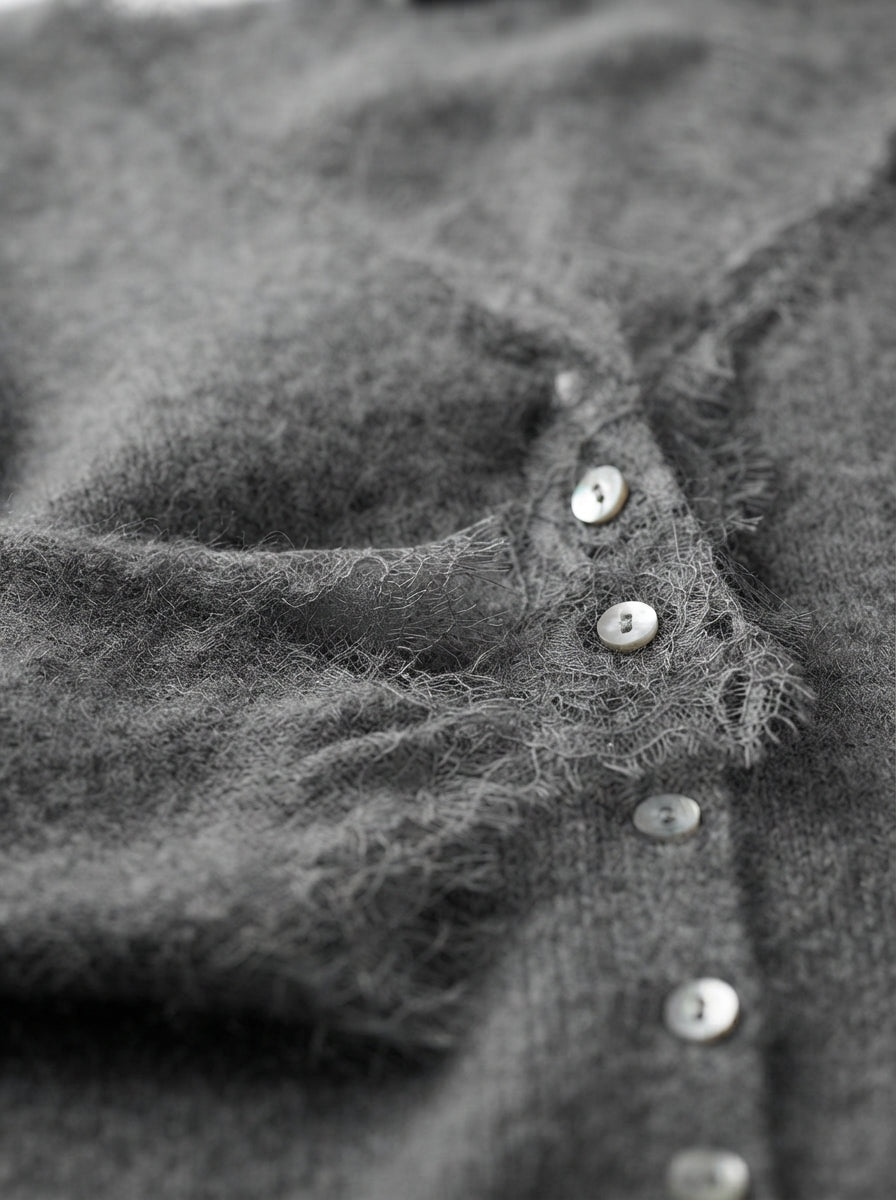 Léa | Cardigan with lace