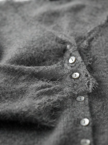 Léa | Cardigan with lace