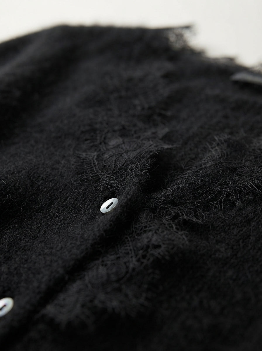 Léa | Cardigan with lace
