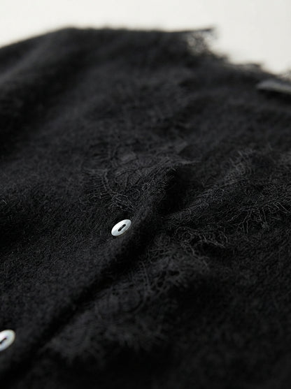Léa | Cardigan with lace