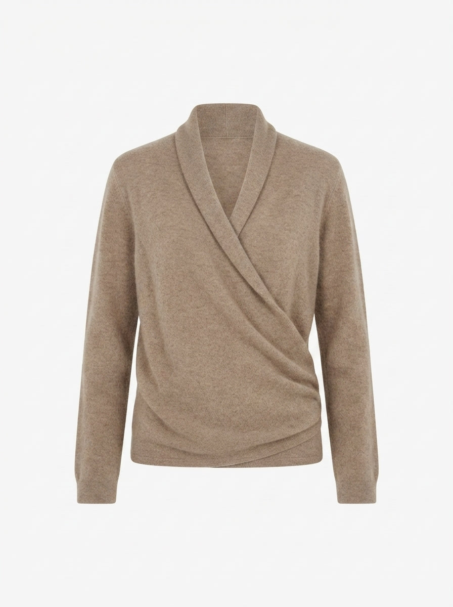Eva | Knitted Wrap Cardigan
