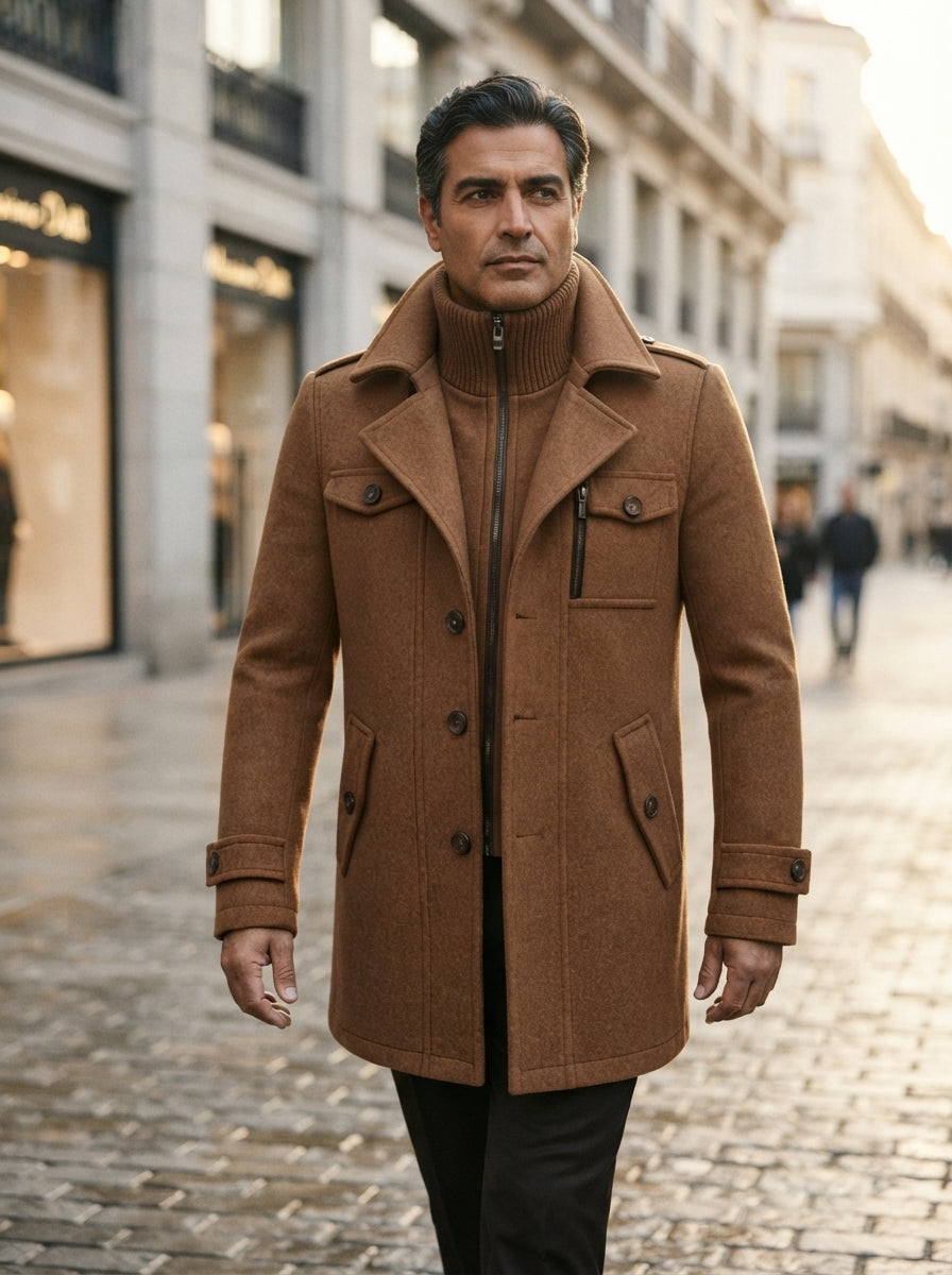 Victor | Abrigo De Lana