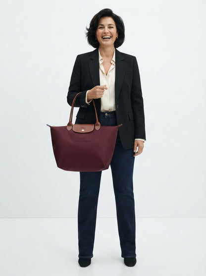 Tote | Bag with Leather Handles