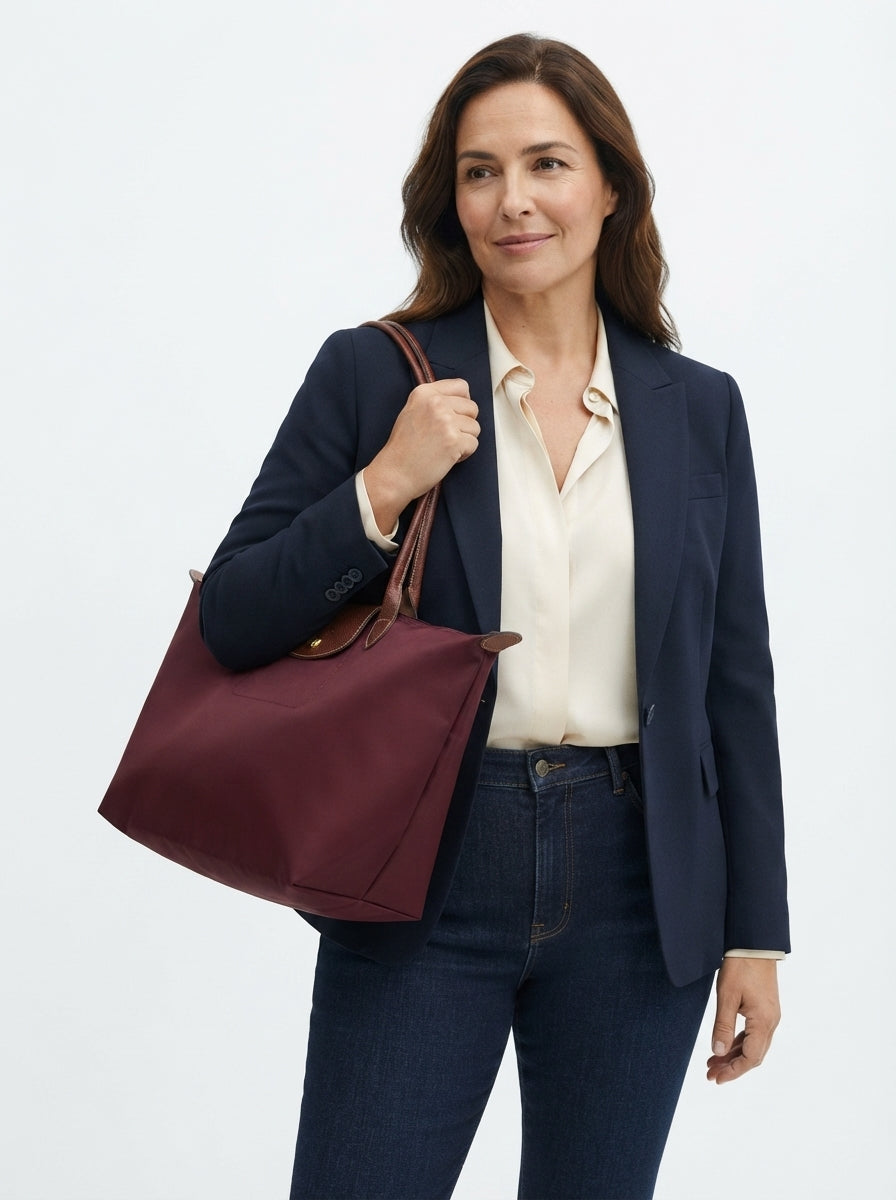 Tote | Bag with Leather Handles