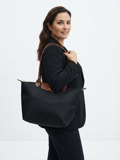Tote | Bag with Leather Handles