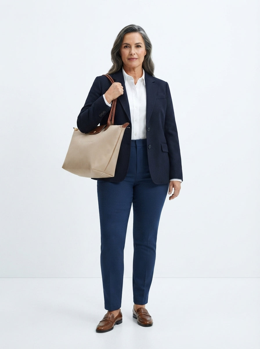 Tote | Bag with Leather Handles