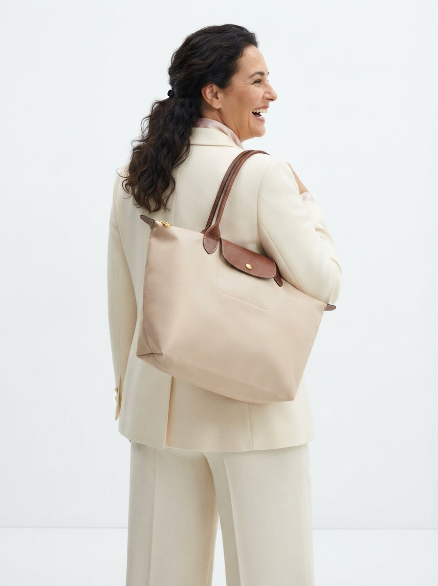 Tote | Bag with Leather Handles