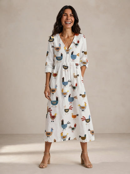 Milagros | Vestido Lino