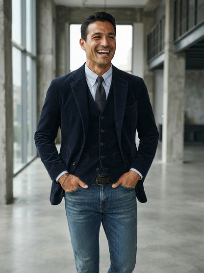Tommy | Blazer Con Chaleco