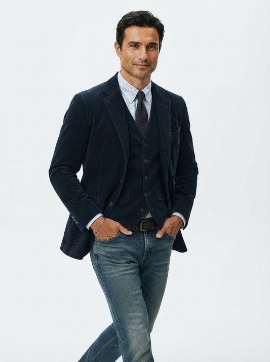 Tommy | Blazer Con Chaleco