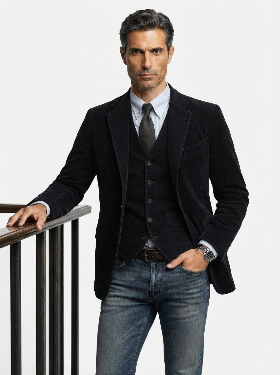 Tommy | Blazer Con Chaleco