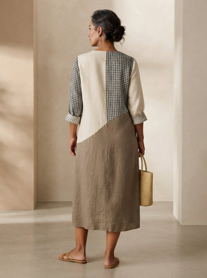 Estela | Vestido Lino