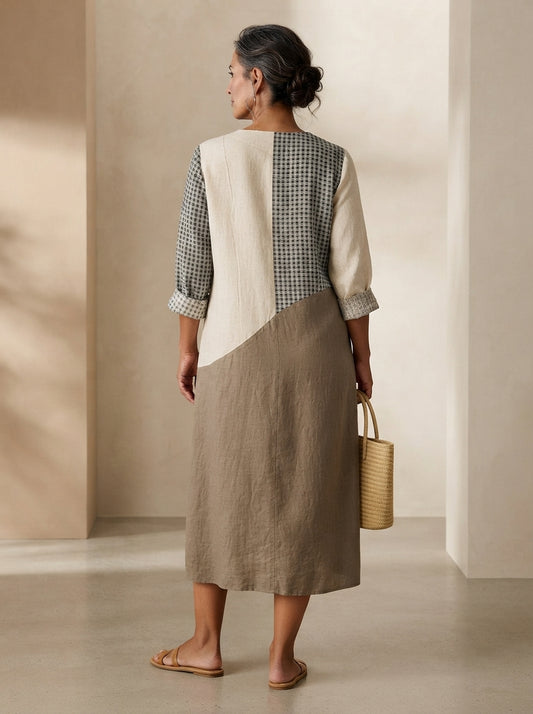 Estela | Vestido Lino
