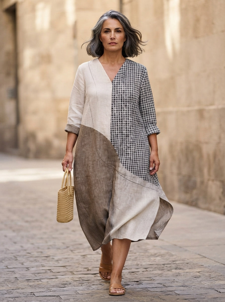 Estela | Vestido Lino