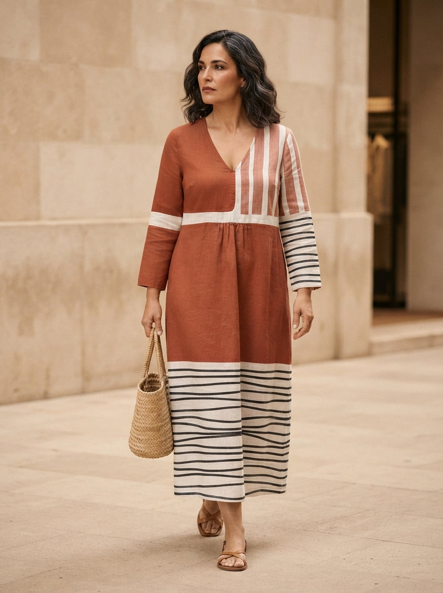 Mónica | Vestido Lino