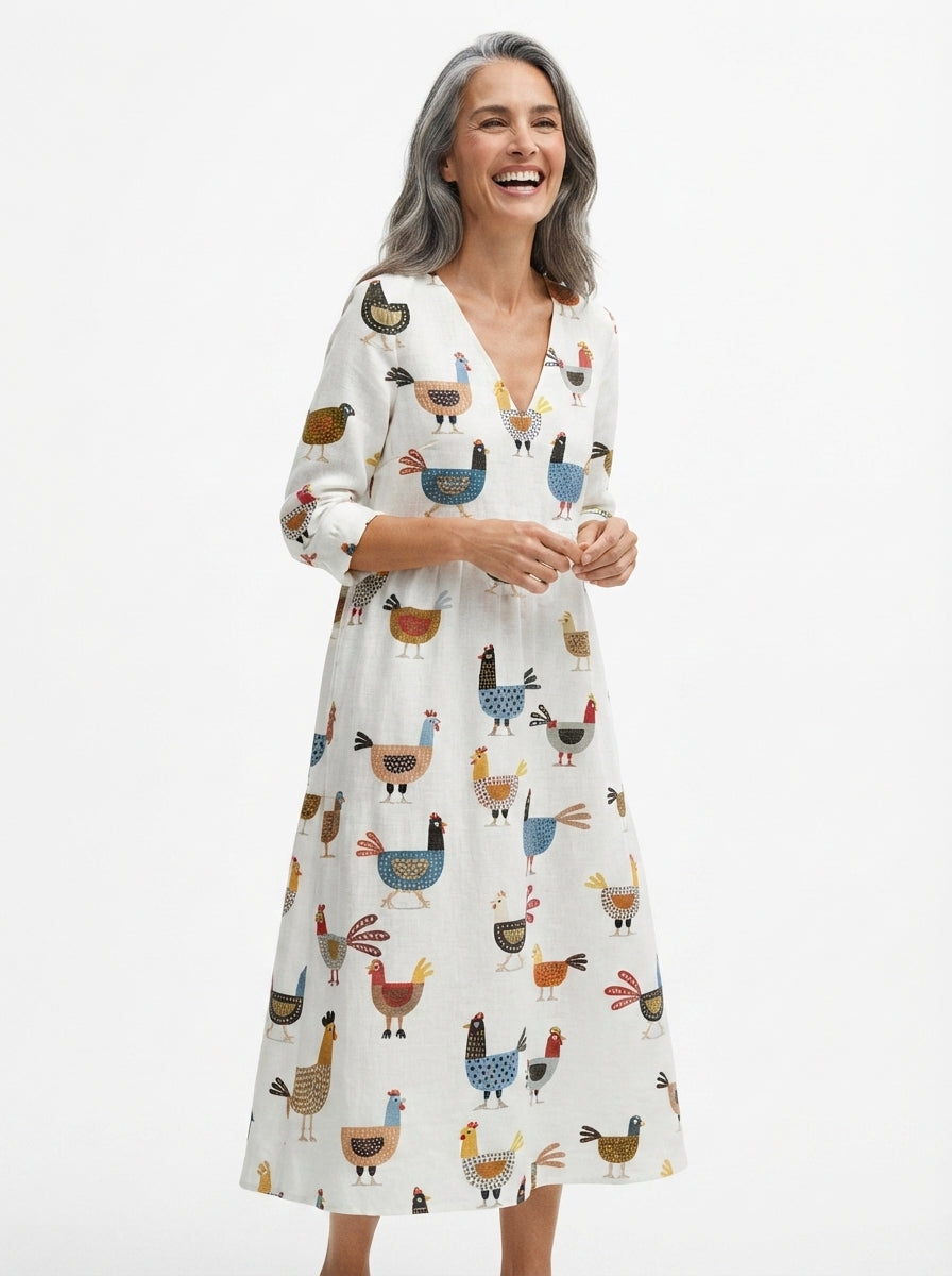 Milagros | Vestido Lino