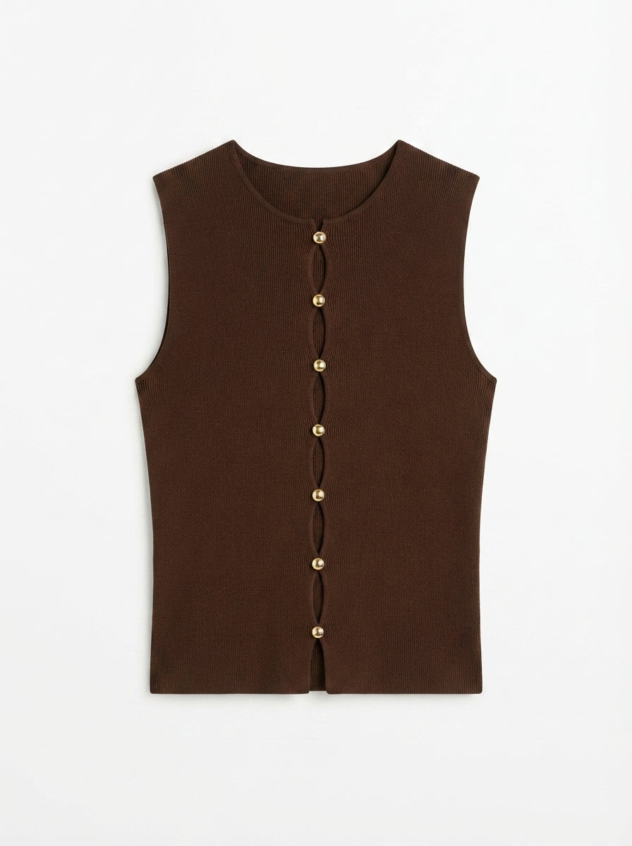 Amis | Knitted vest