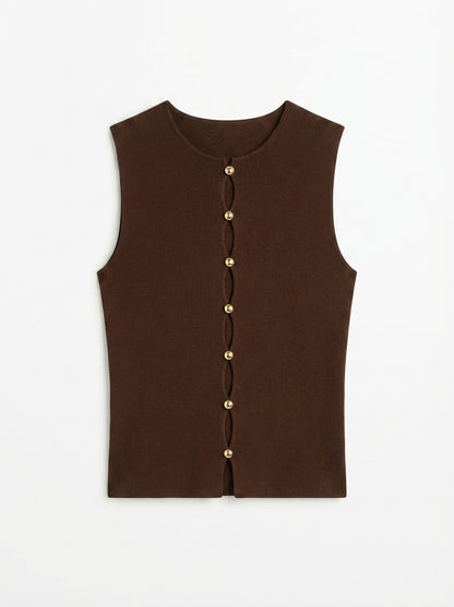 Amis | Knitted vest