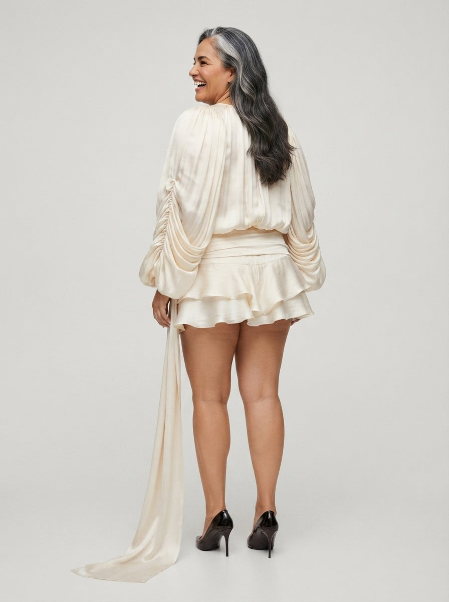 Rosella | Pleated blouse