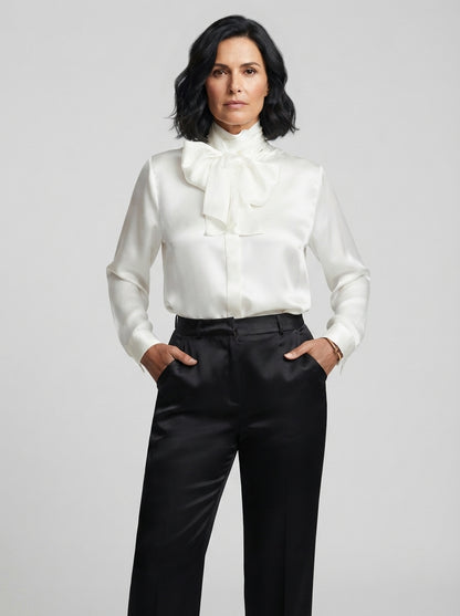 Elena | Blusa Con Lazo