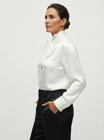 Elena | Blusa Con Lazo