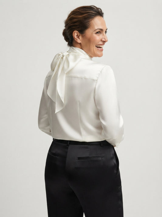 Elena | Blusa Con Lazo