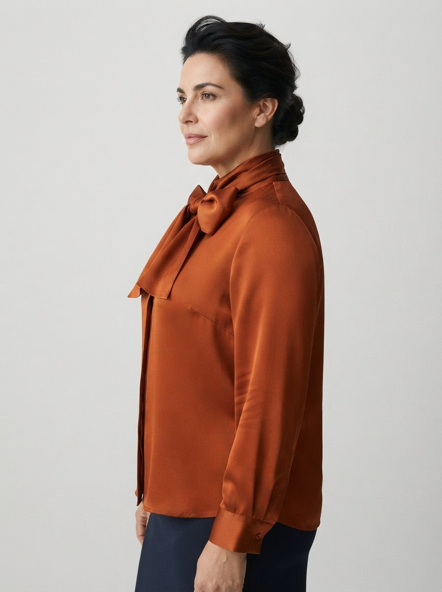 Elena | Blusa Con Lazo