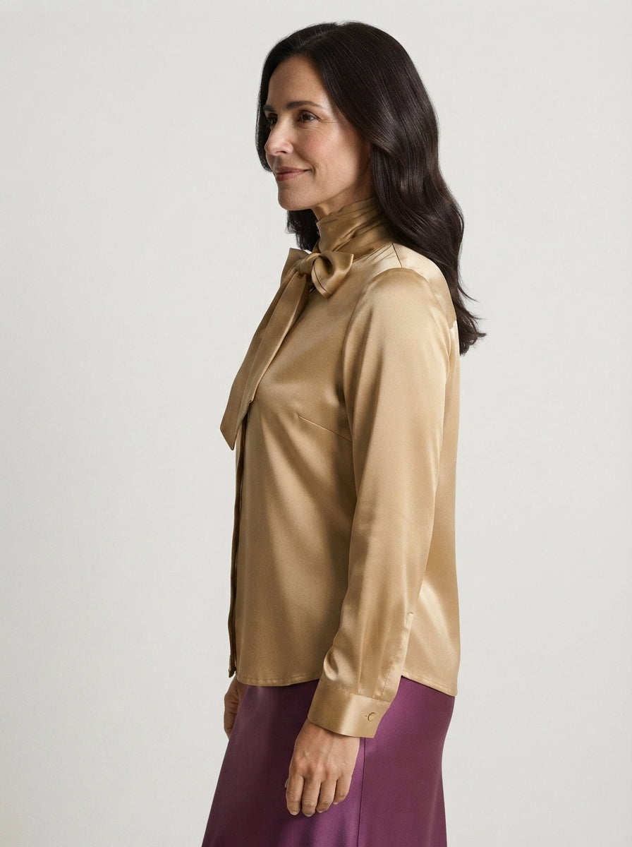 Elena | Blusa Con Lazo