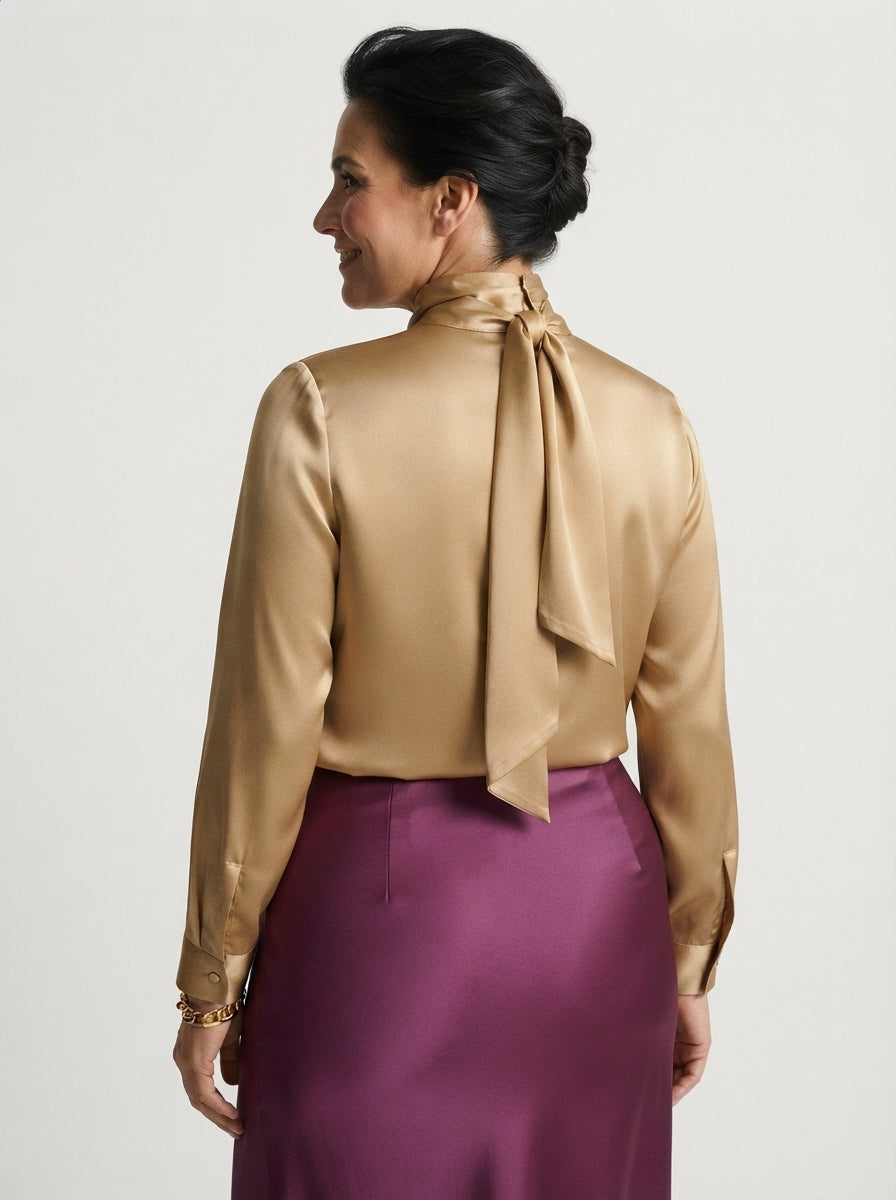 Elena | Blusa Con Lazo