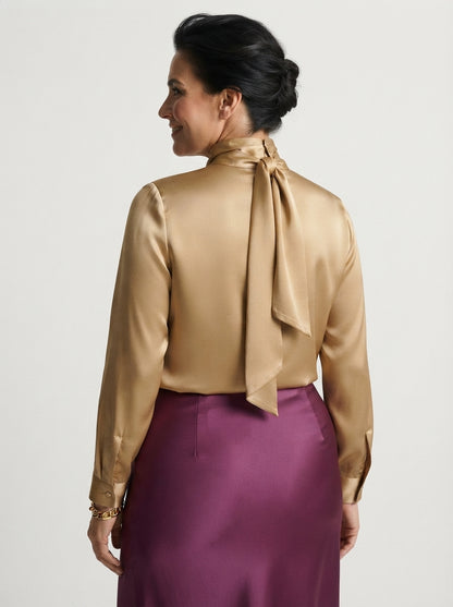 Elena | Blusa Con Lazo