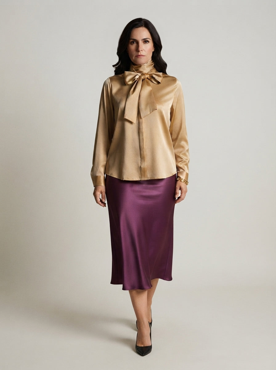 Elena | Blusa Con Lazo