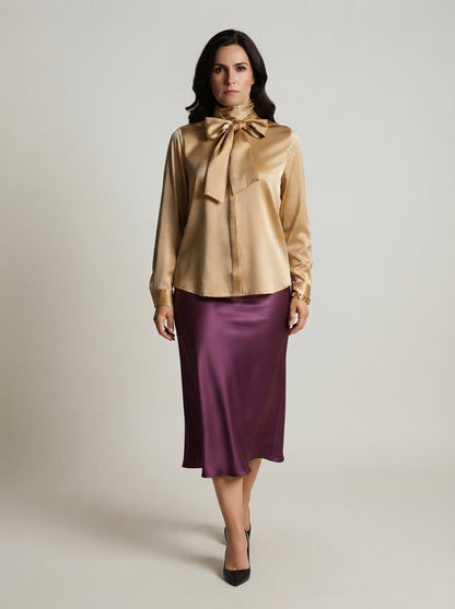 Elena | Blusa Con Lazo