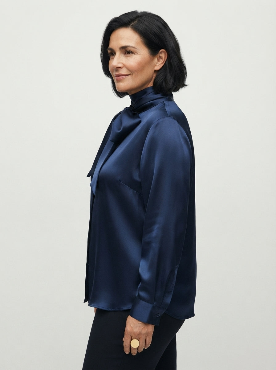 Elena | Blusa Con Lazo