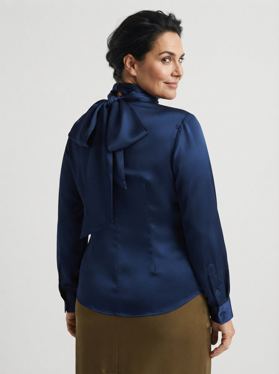 Elena | Blusa Con Lazo