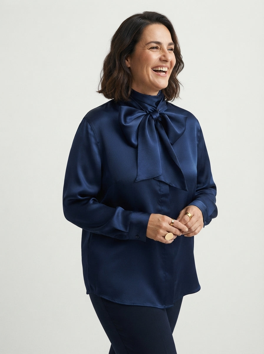 Elena | Blusa Con Lazo