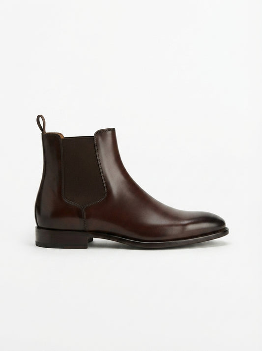 Chelsea Luxe | Bota piel