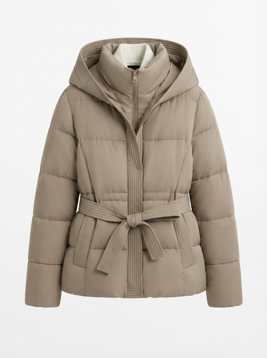 Elodie | Belted Puffer Jacket