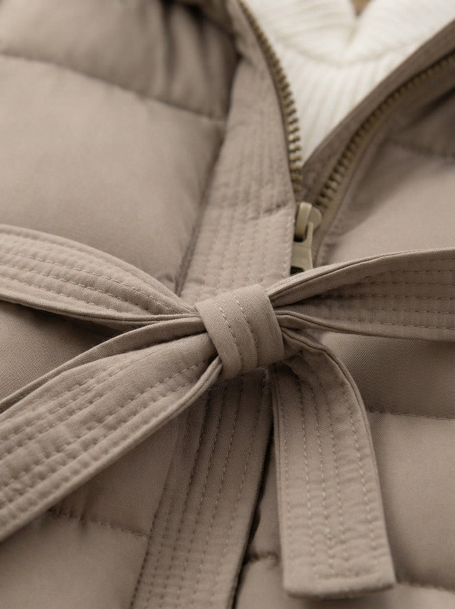 Elodie | Belted Puffer Jacket