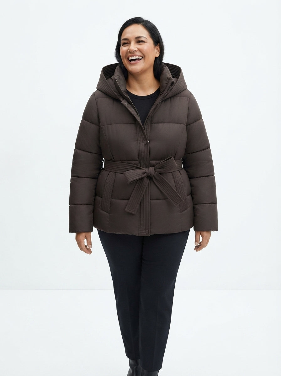 Elodie | Belted Puffer Jacket