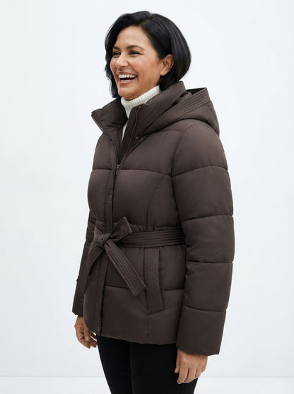 Elodie | Belted Puffer Jacket